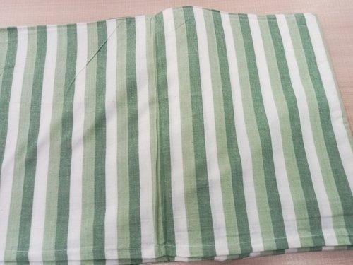 BEDSHEET STRIPE 90X108 2 PILLOW COVER